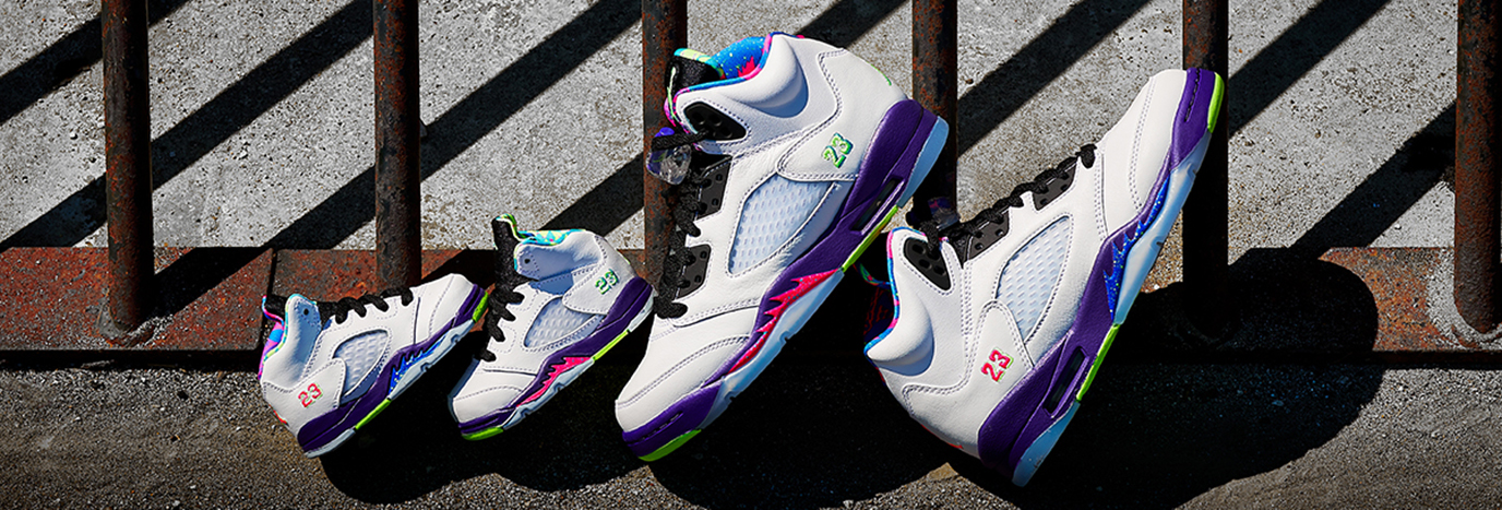 Turn up the 90s nostalgia with the Air Jordan 5 Retro 'Ghost Green