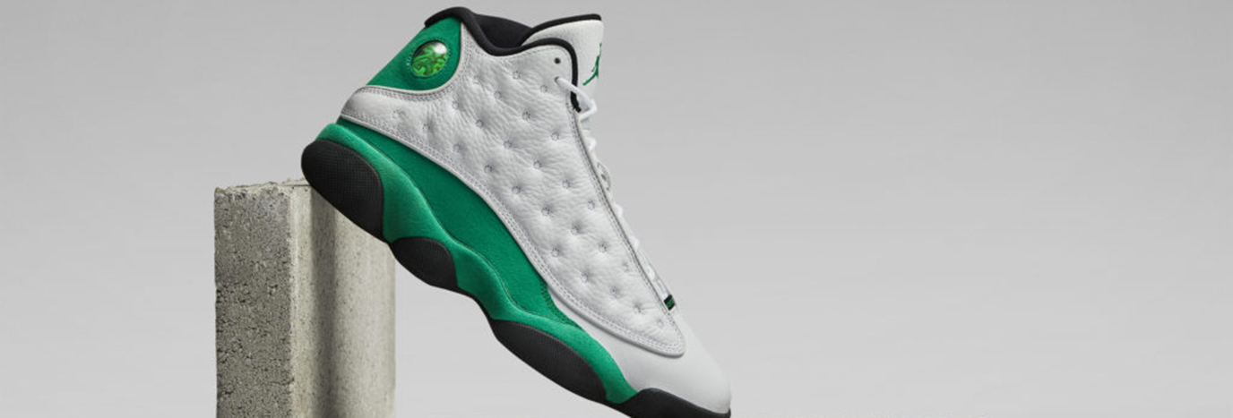 Air Jordan 13 Retro 'Lucky Green' release details - JD Sports US