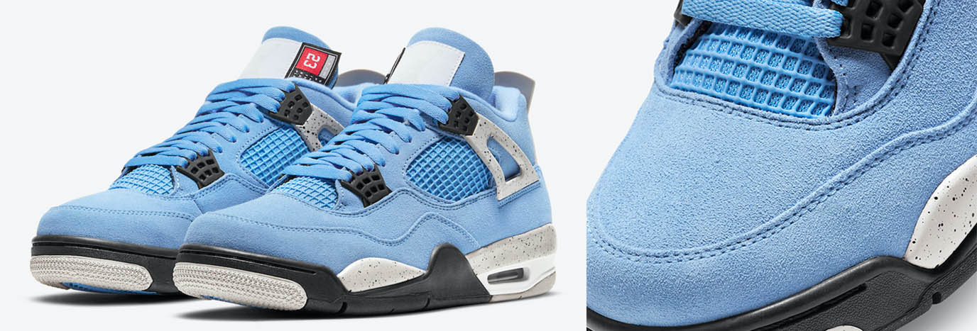 Air Jordan 4 Retro 'University Blue' CT8527-400 - JD Sports US