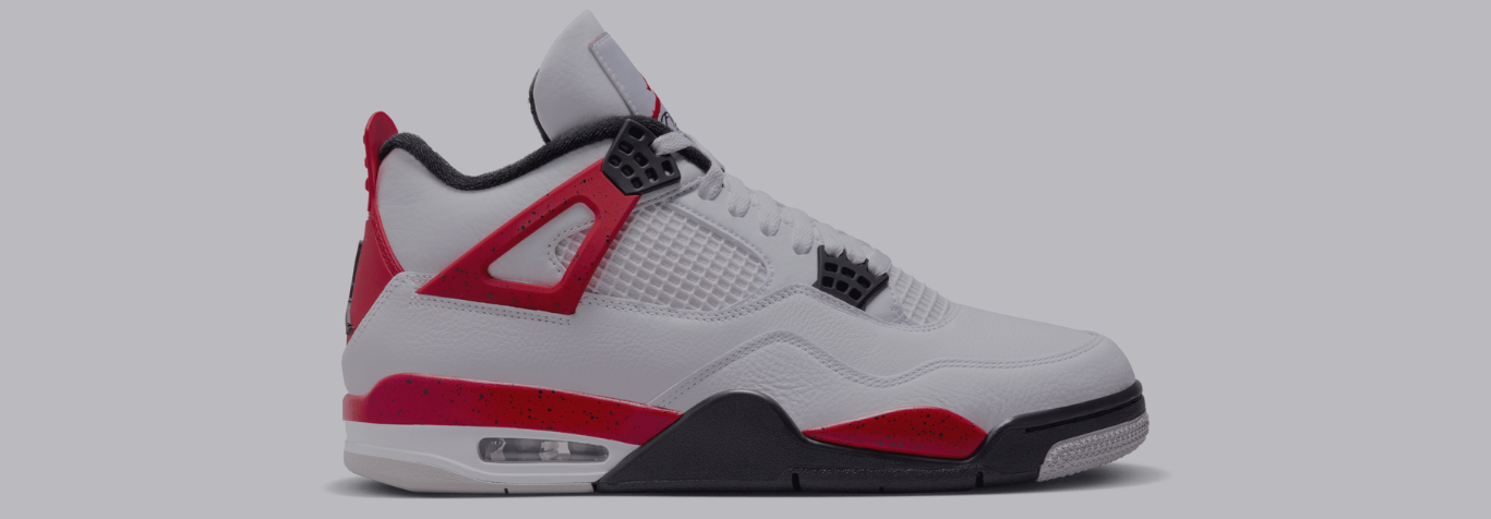 Air Jordan 4 'Red Cement' - JD Sports US