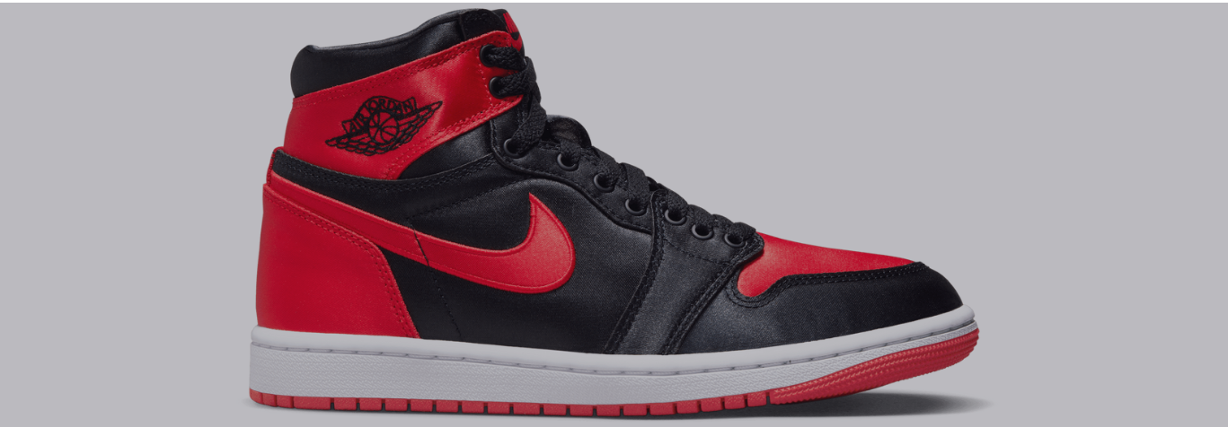 W's Air Jordan 1 High OG 'Satin Bred' - JD Sports US